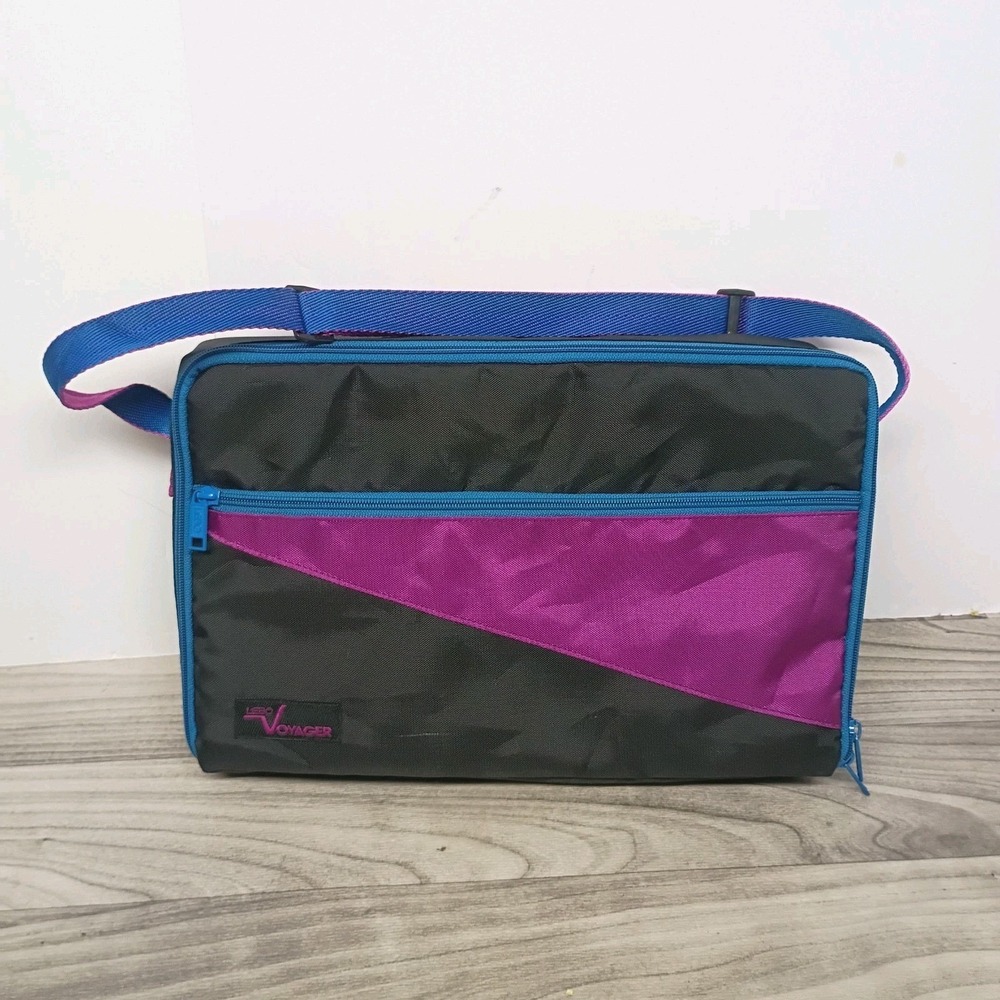 VTG Lebo Voyager Nylon Soft Cassette Tape Carry Case Strap Holds 30/48